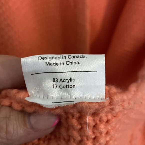 The Erinn Cardigan by THE SKINNY together with The Bird's Papaya-Orange sherbet - Picture 4 of 5